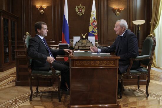 Д.Медведев провел ряд встреч 2 сентября 2009 г.