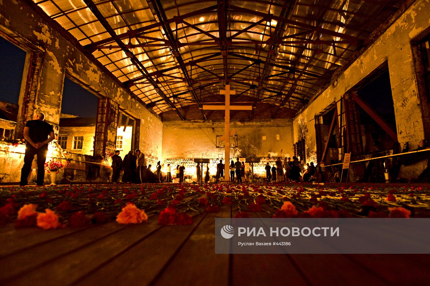 Траурные мероприятия в Беслане