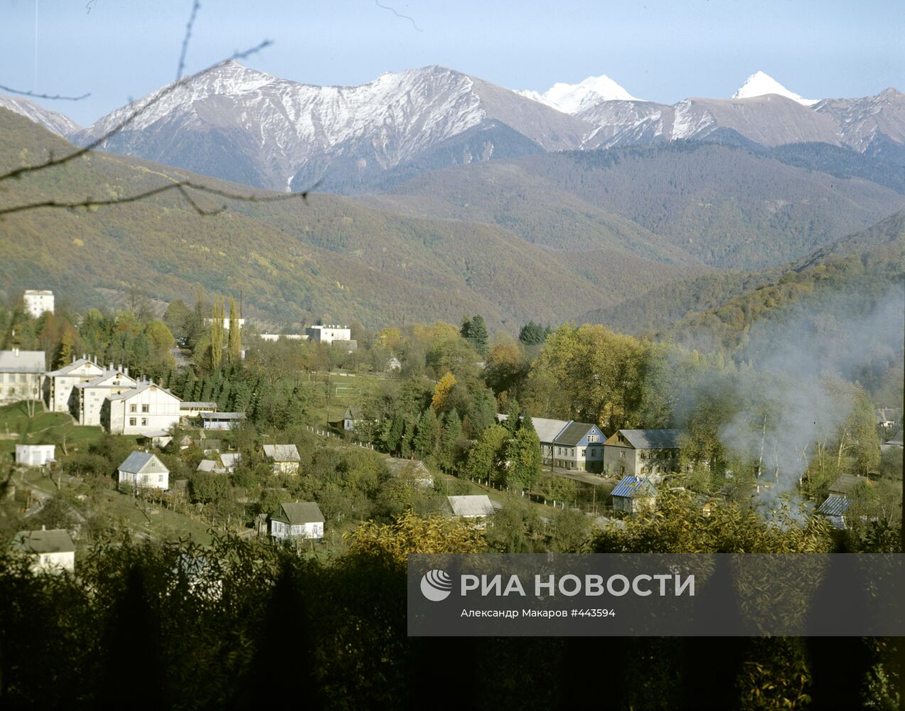 Вид на Красную Поляну