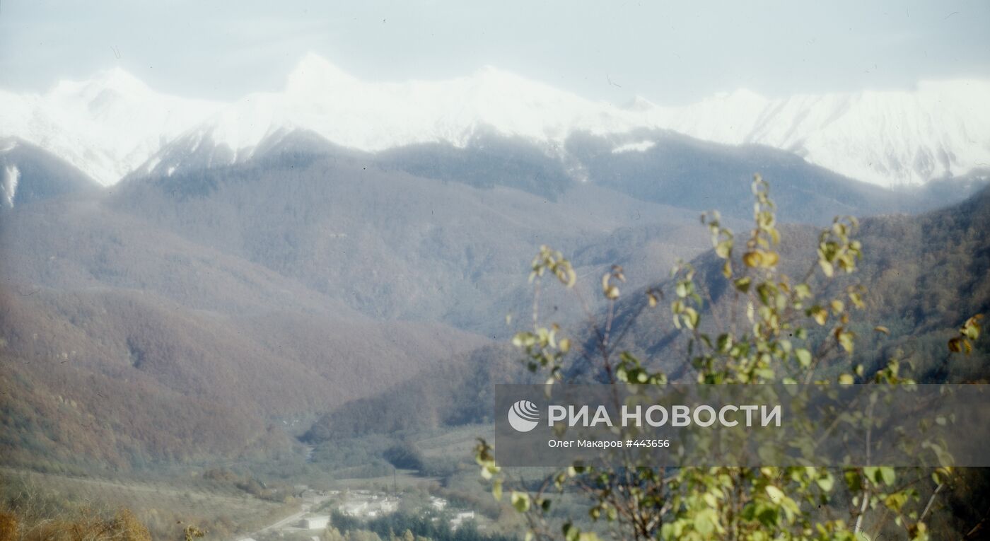 В долине реки Мзымта