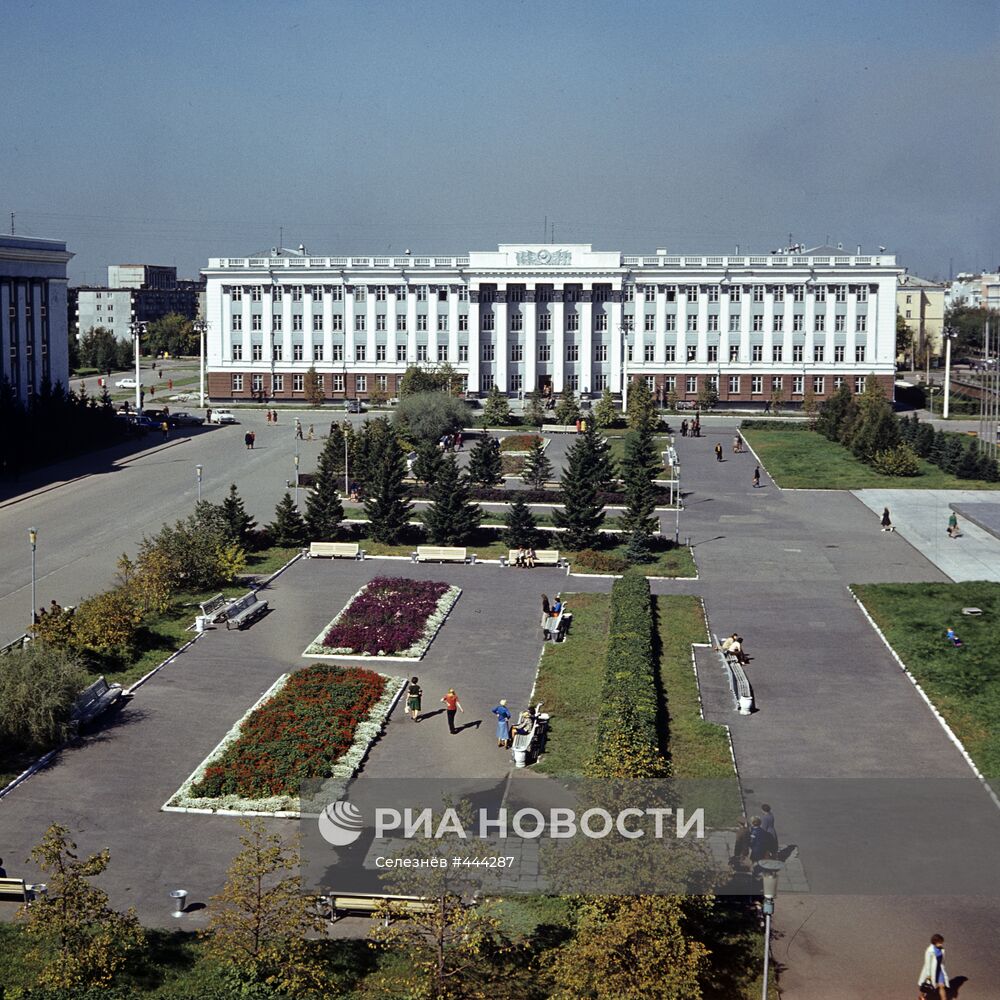 Площадь Ленина в Барнауле | РИА Новости Медиабанк