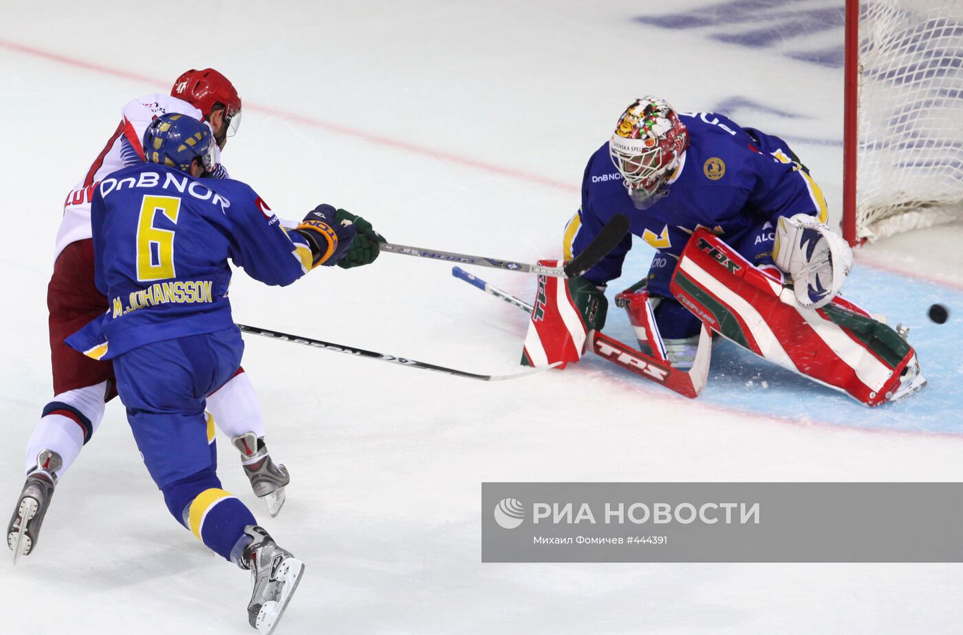 Хоккей. Евротур. Россия – Швеция