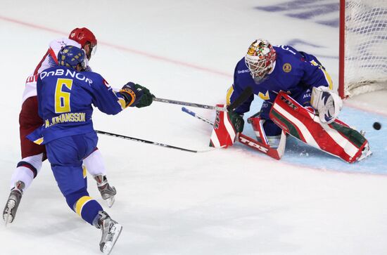 Хоккей. Евротур. Россия – Швеция