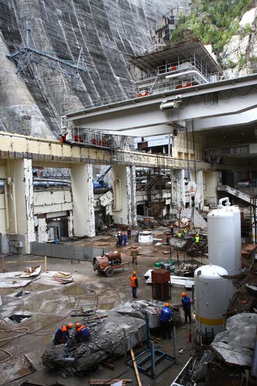 Ликвидация последствий аварии на Саяно-Шушенской ГЭС