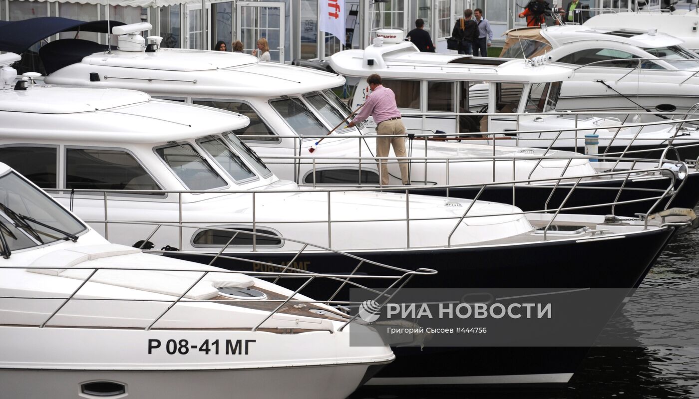 Международная выставка яхт на воде "Буревестник Boat Show"