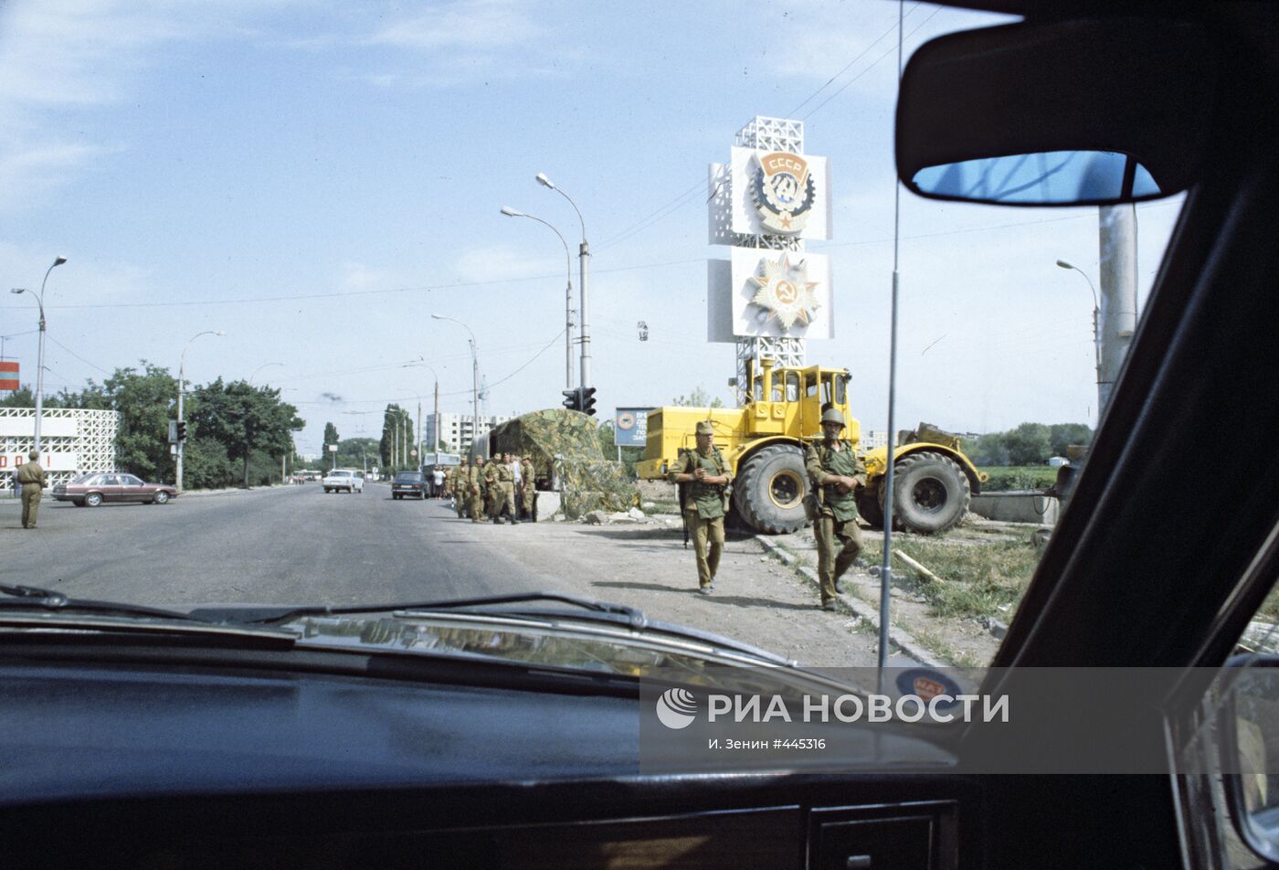 Въезд в Тирасполь