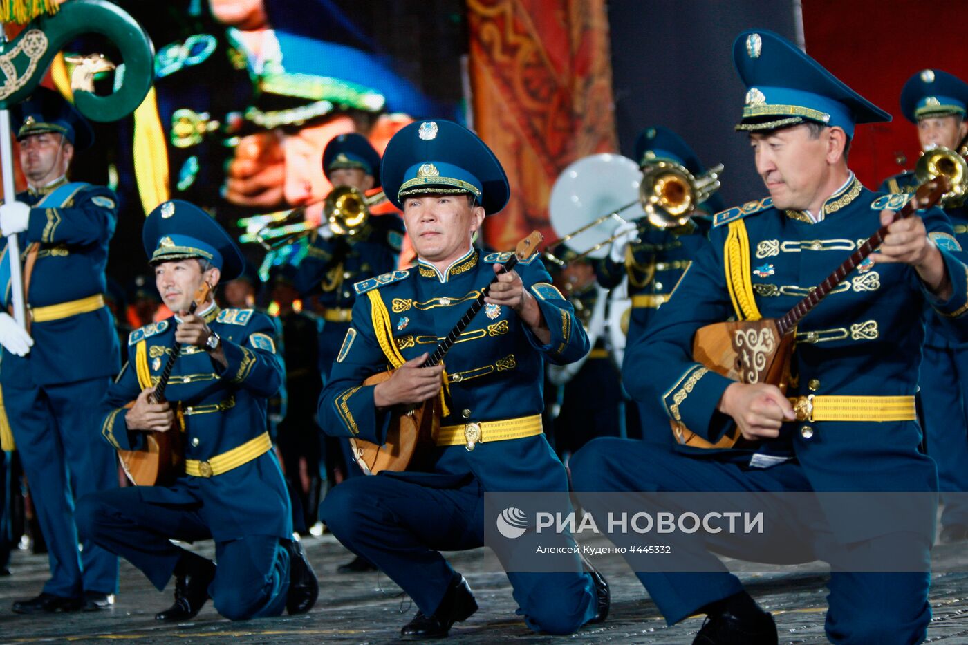 Репетиция фестиваля "Спасская башня" прошла на Красной площади
