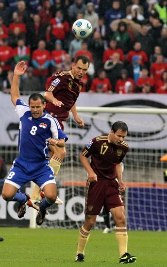 Футбол. Отборочный турнир ЧМ-2010. Россия – Лихтенштейн