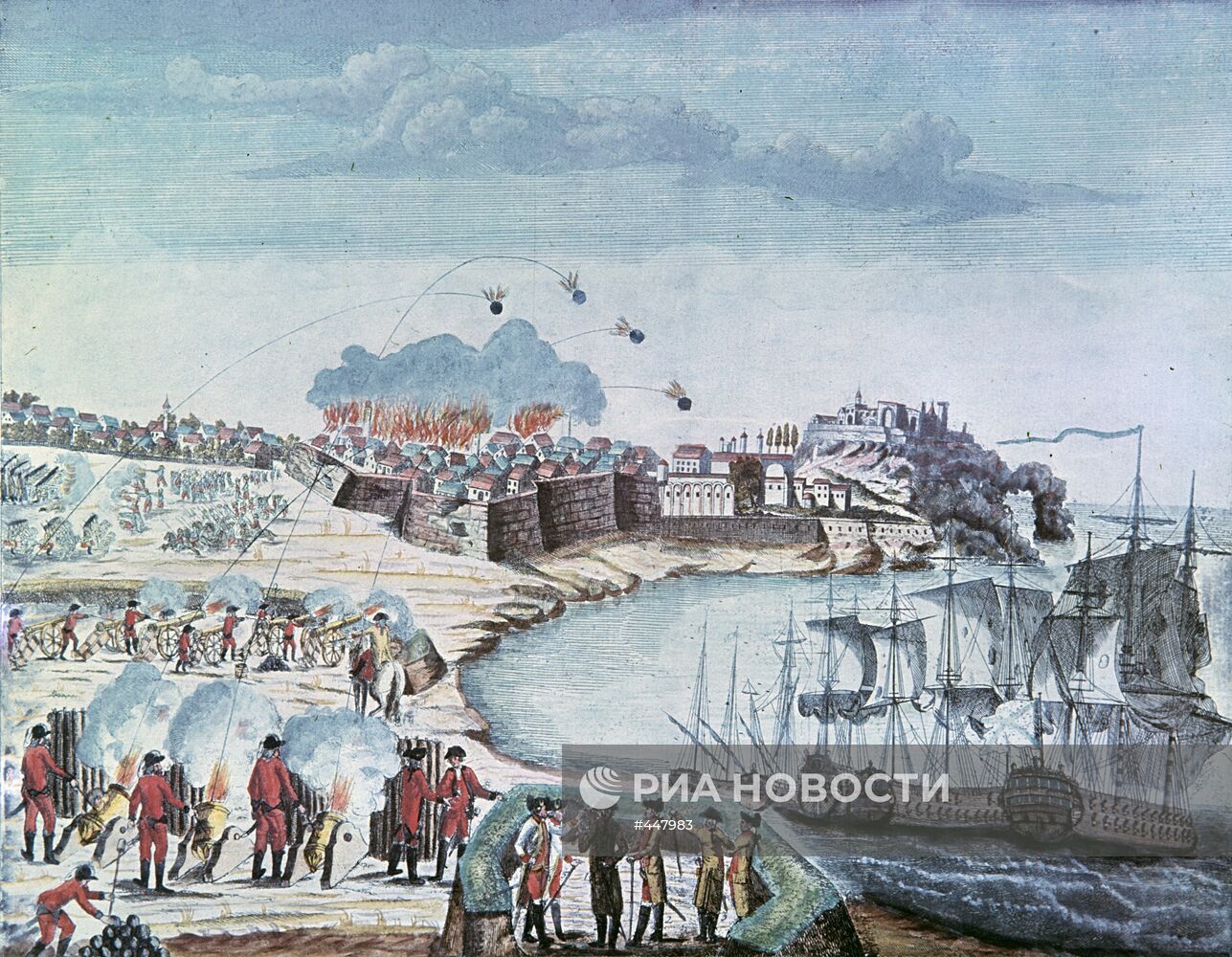 "Осада Очакова 12 июля 1788 года. Русско-турецкая война."