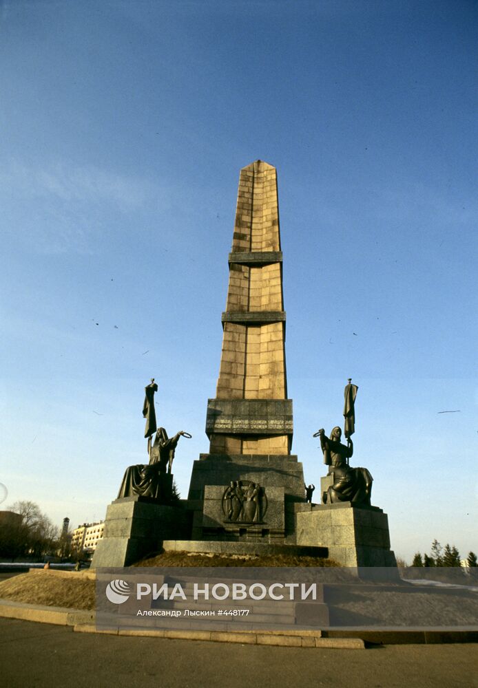 Памятник в честь присоединения Башкирии к России