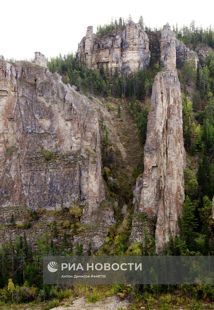 Национальный природный парк "Ленские столбы" в Якутии