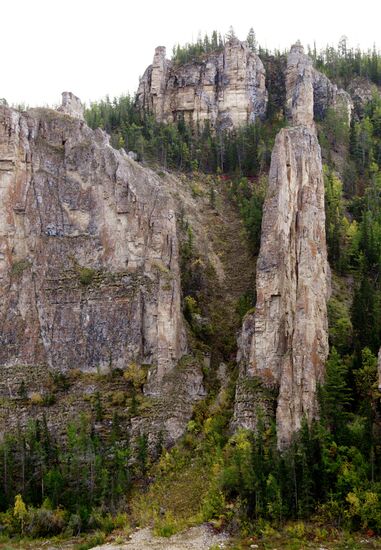 Национальный природный парк "Ленские столбы" в Якутии