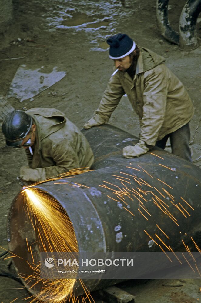 Сварка труб