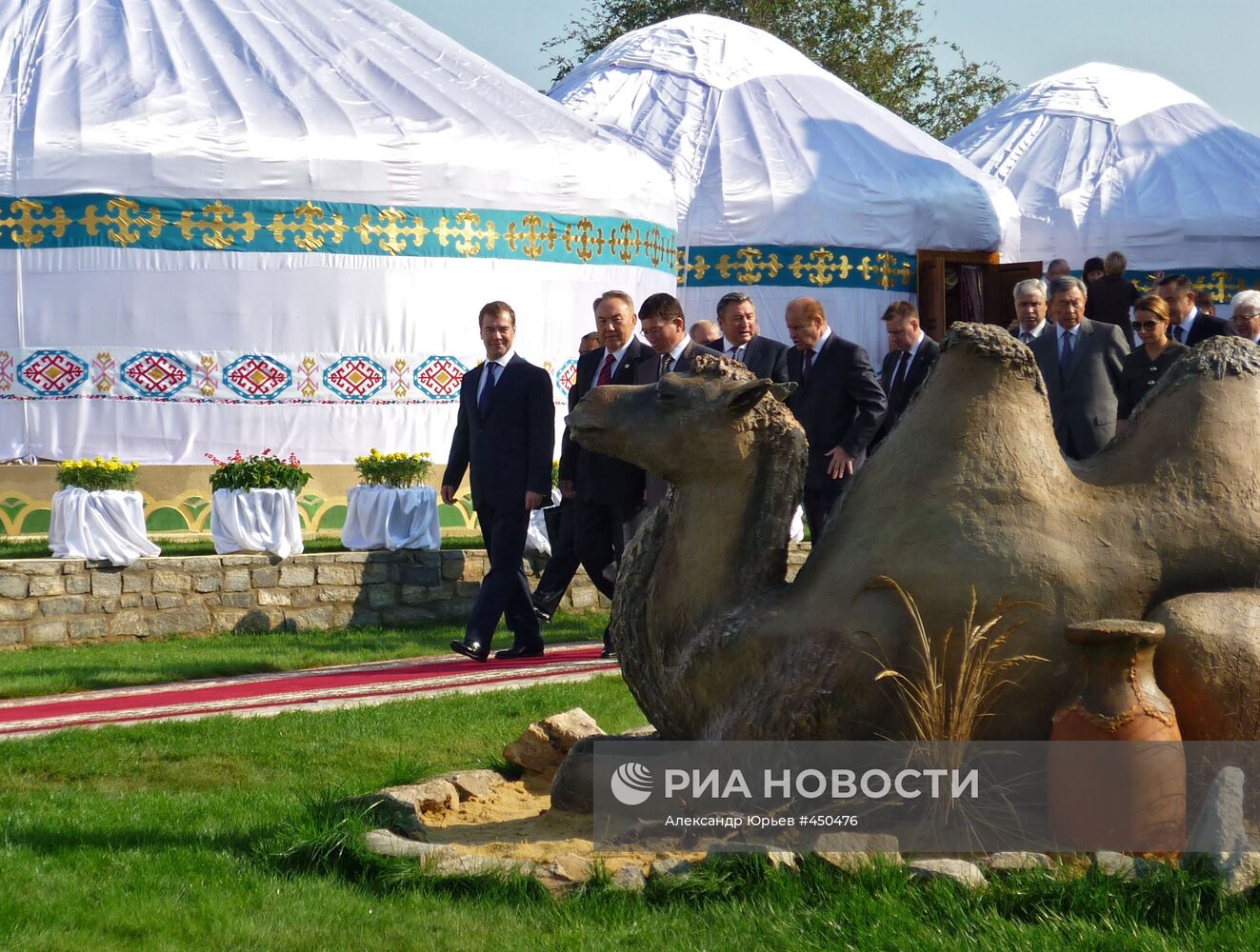 Рабочая поездка Д. Медведева в Оренбург