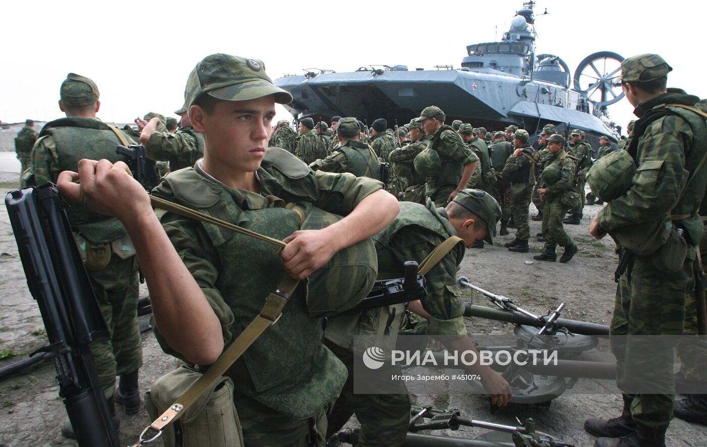 Подготовка к учениям "Запад 2009" в Калининградской области