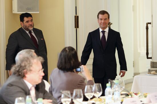 Встреча Д.Медведева с членами клуба "Валдай"