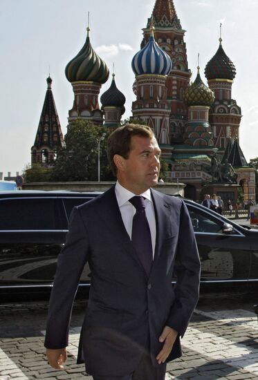 Д.Медведев встретился с членами клуба "Валдай"