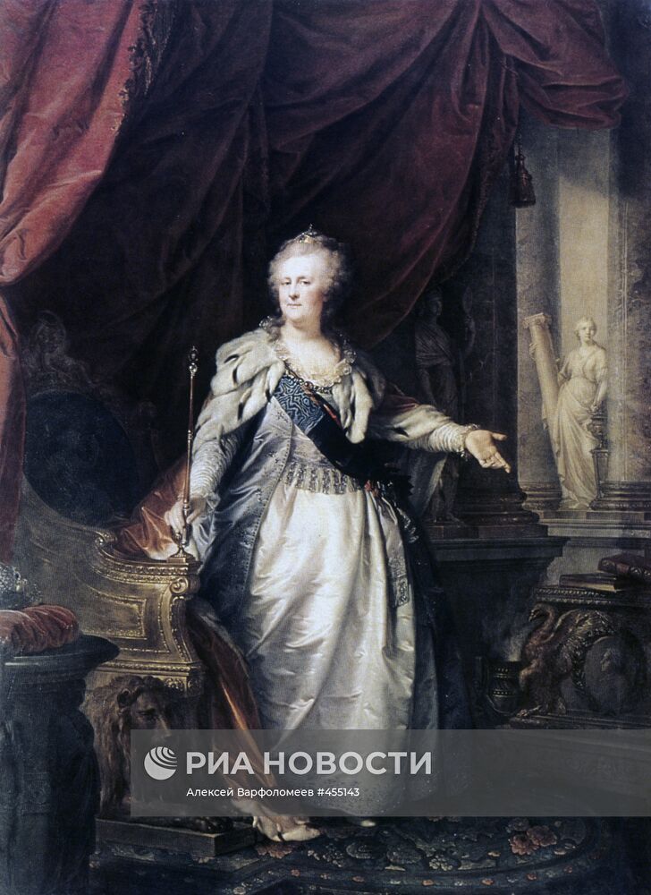 Парадный портрет Екатерины II