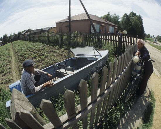 Жители города Тотьмы