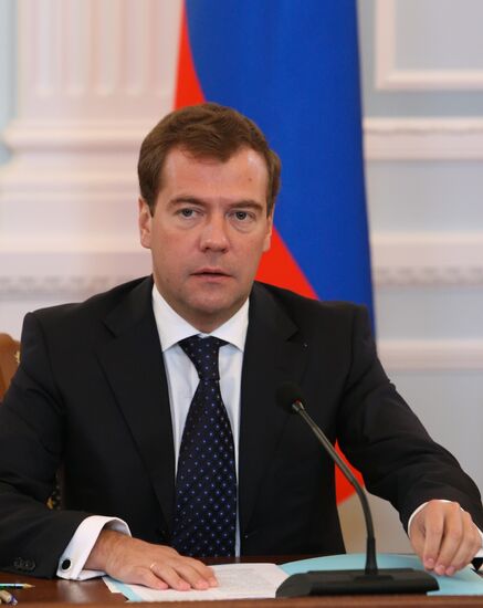 Д. Медведев провел заседание президиума Госсовета