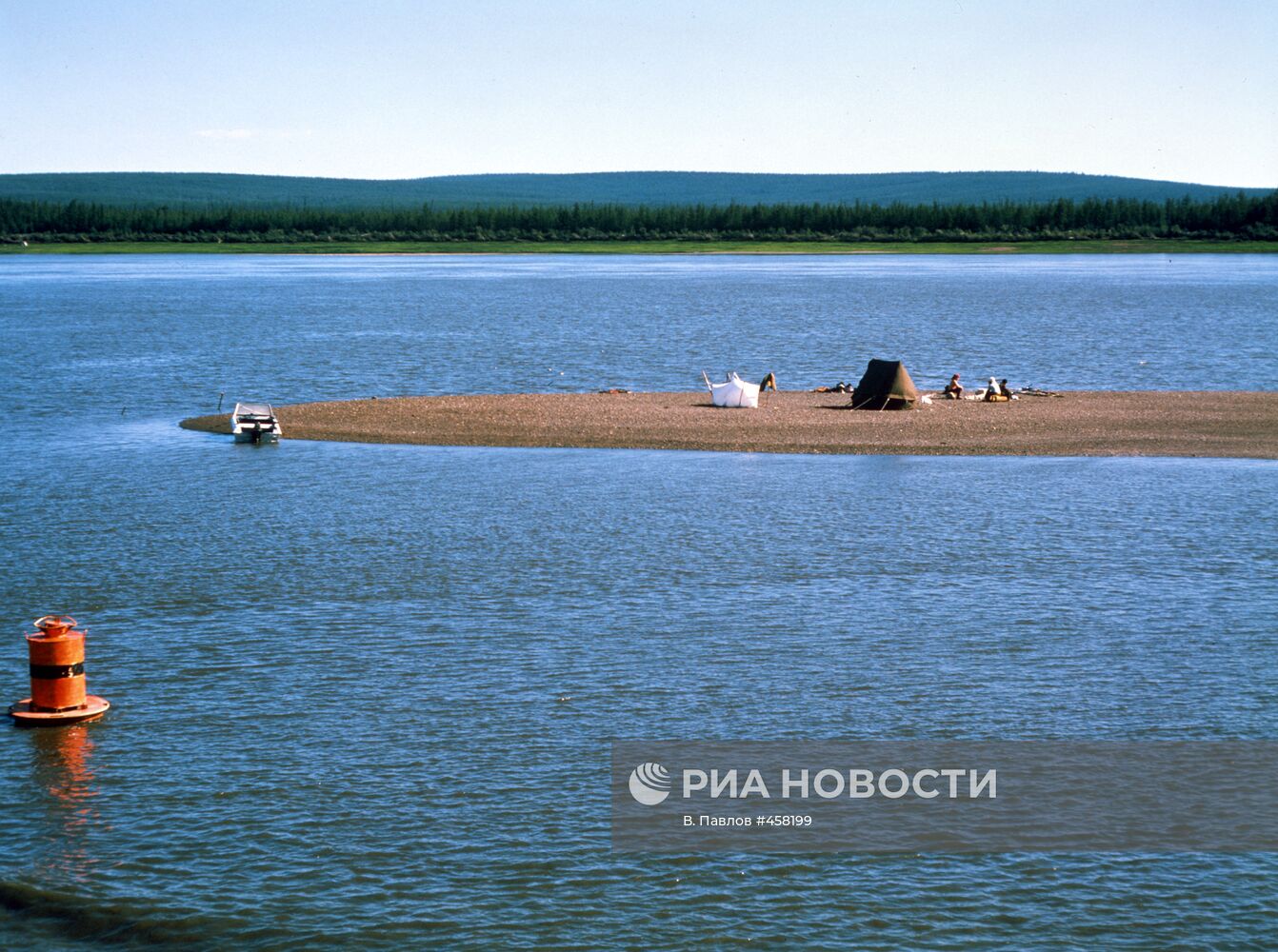 На реке Колыме