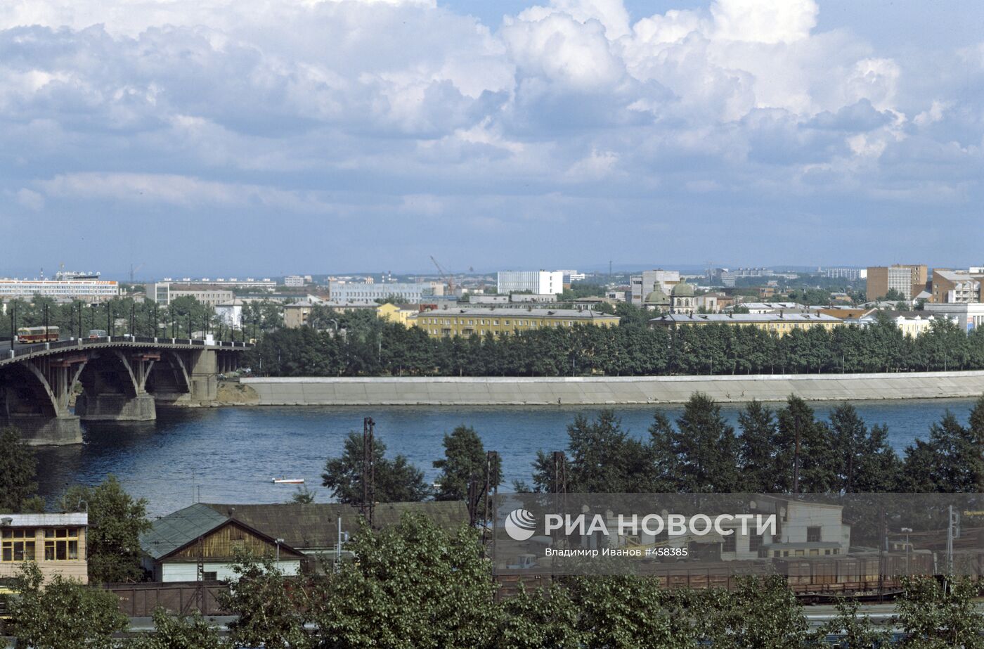 Панорама Иркутска