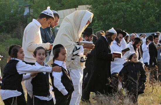 Празднование еврейского Нового года Рош Ха-Шана в Умани