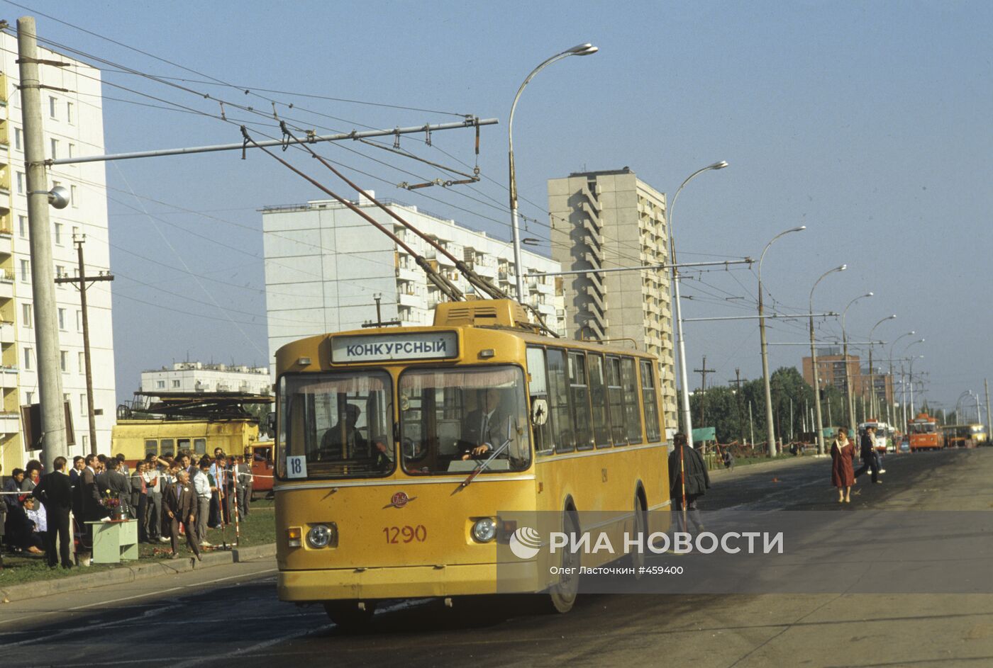 Конкурсный троллейбус