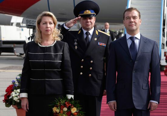 Государственный визит президента РФ Д. Медведева в Швейцарию