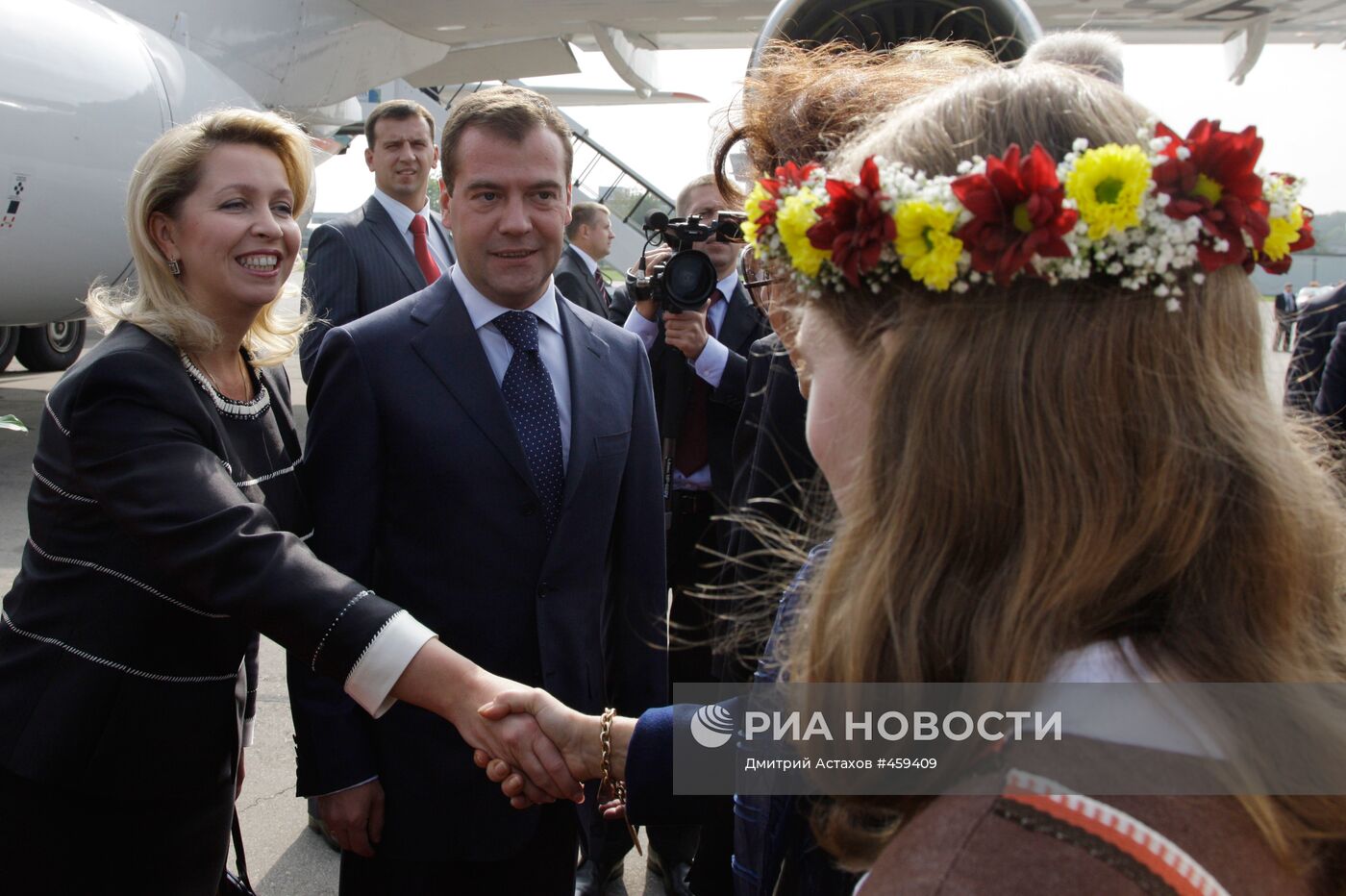 Государственный визит президента РФ Д. Медведева в Швейцарию