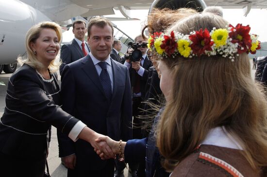 Государственный визит президента РФ Д. Медведева в Швейцарию