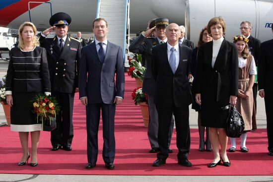 Государственный визит президента РФ Д. Медведева в Швейцарию