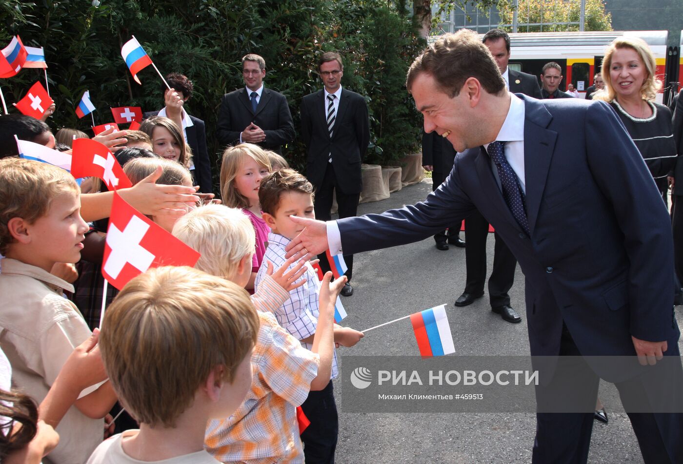 Государственный визит президента РФ Д. Медведева в Швейцарию