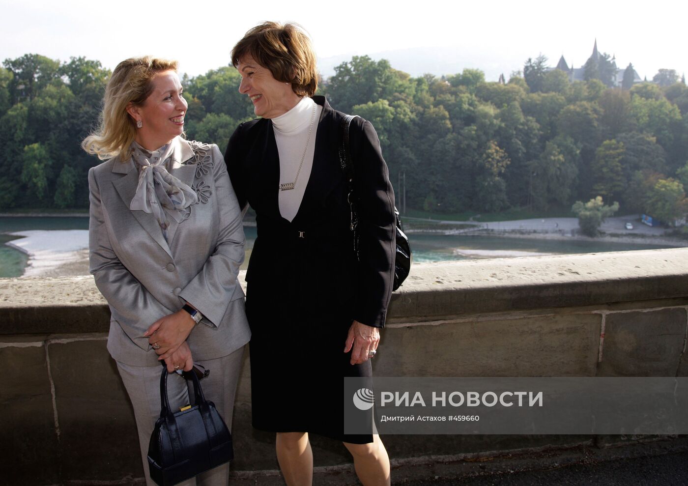 Прогулка С. Медведевой по Берну