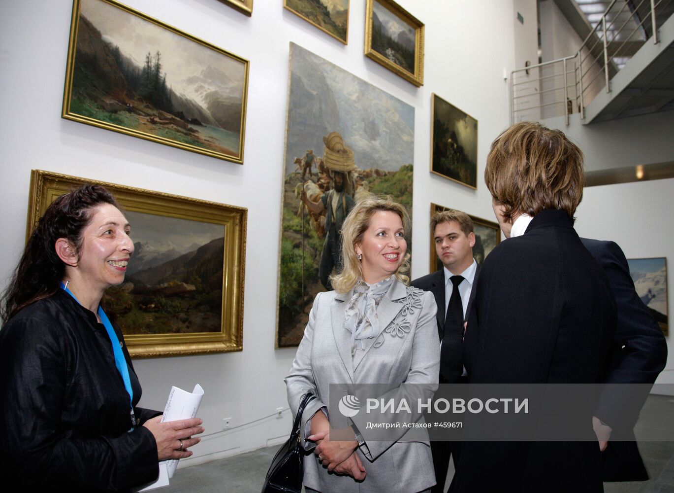 С. Медведева посетила Художественный музей Берна