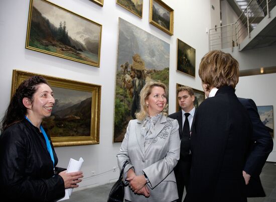 С. Медведева посетила Художественный музей Берна