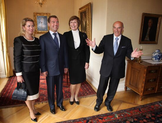 Государственный визит президента РФ Д. Медведева в Швейцарию