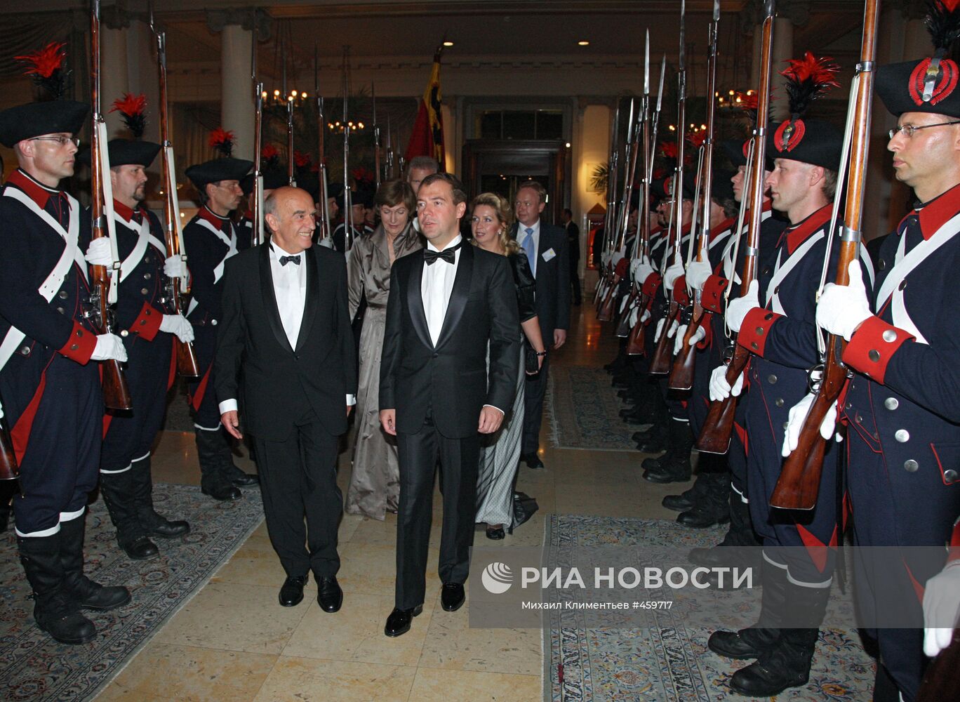 Официальный визит президента РФ Д. Медведева в Швейцарию