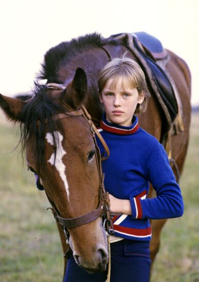 Наездница Оля Короткова