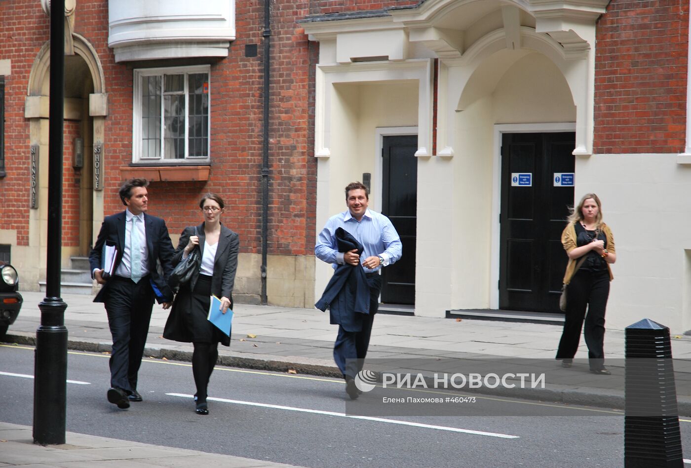 Евгений Чичваркин прибыл в Вестминстерский суд в Лондоне