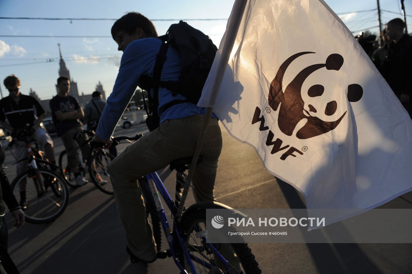 Велопробег в поддержку "Дня без автомобиля"