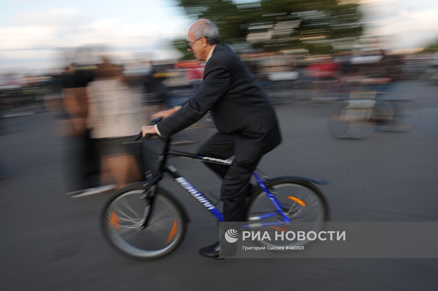 Велопробег в поддержку "Дня без автомобиля"