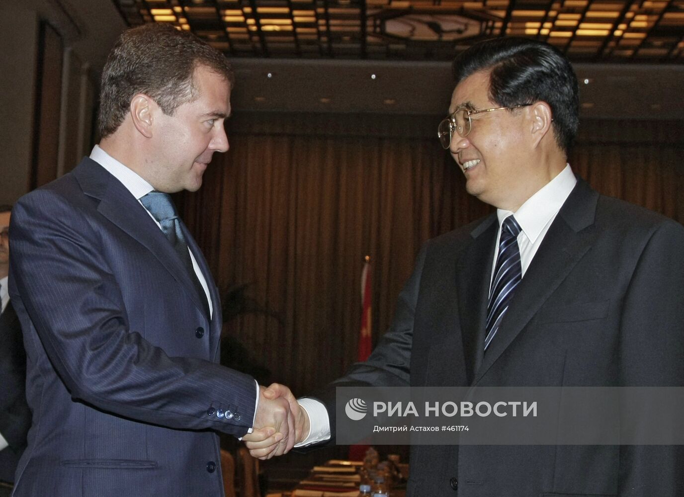 Встреча Дмитрия Медведева и Ху Цзиньтао