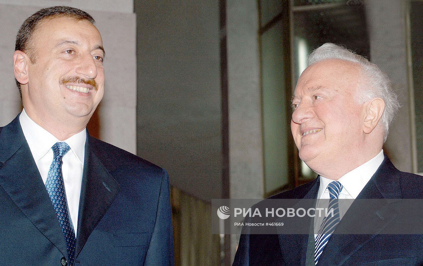 Визит президента Грузии Эдуарда Шеварднадзе в Азербайджан