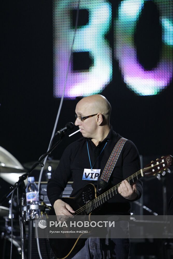 Музыкант рок-группы "Воскресение" Андрей Сапунов