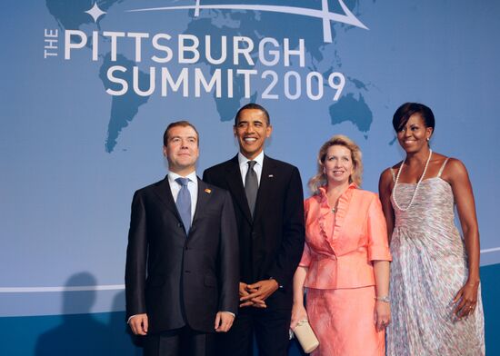 Прием от имени президента США Б.Обамы и его супруги М.Обамы