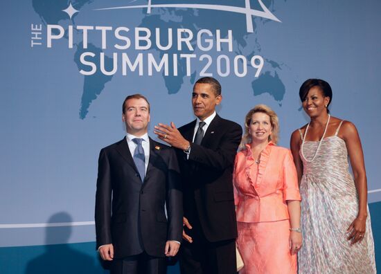 Прием от имени президента США Б.Обамы и его супруги М.Обамы