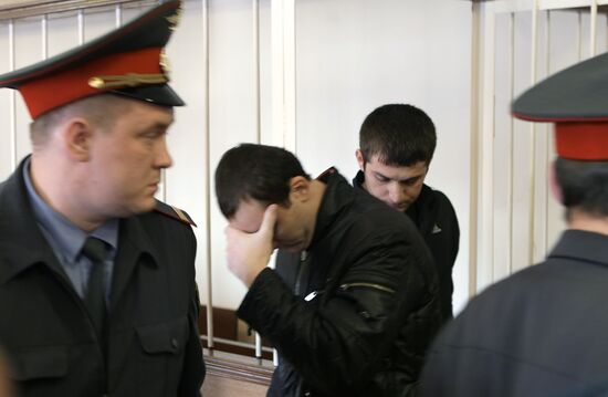 Оглашение приговора по делу об убийстве Дмитрия Нелюбина