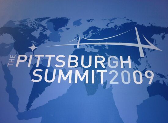 Эмблема саммита G20 в Питтсбурге