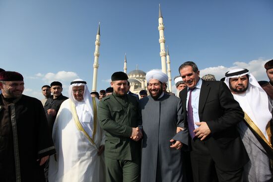 Рамзан Кадыров принял в Грозном делегацию муфтиев